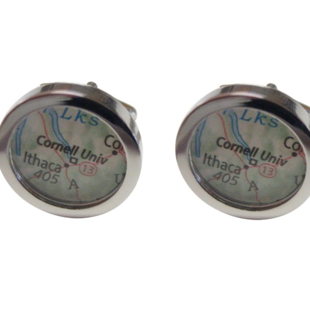 Cornell University Map Cufflinks - image 1
